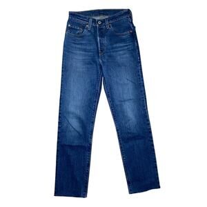 Levi's Women's 501 Dark Wash Denim Jeans - Classic Style